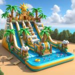 modern water slide