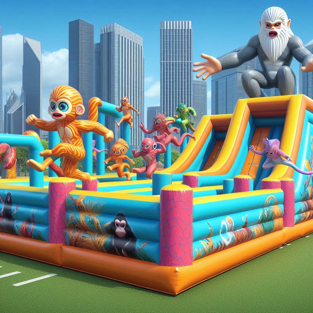inflatable obstacle course