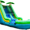 Blow up water slide for family
