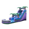 Purple crush commercial inflatable water slide