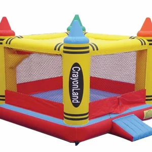 Crayon Jumping Castle