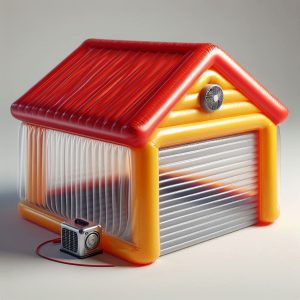 blow up garage customisable