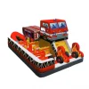 Fire truck jumping castle interactive combo