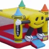 Inflatable Crayon smiling Bouncing castle