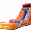 Inflatable Fire and Ice single lane Water Slide