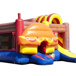 Inflatable Hot Dog Themed Bounce