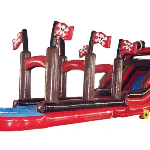 Pirate Ship Water Slide and Slip