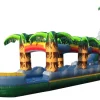 The Big Tropical Themed Inflatable Water Slide