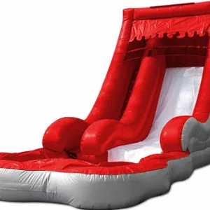 Volcano Slide With Pool