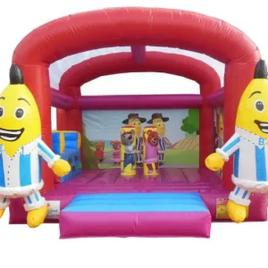 bananas in pj bouncy castle
