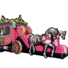 Princess Horse Carriage Jumping Castle Combo