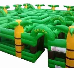 Inflatable Maze Jungle