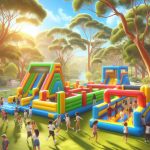 inflatable obstacle course